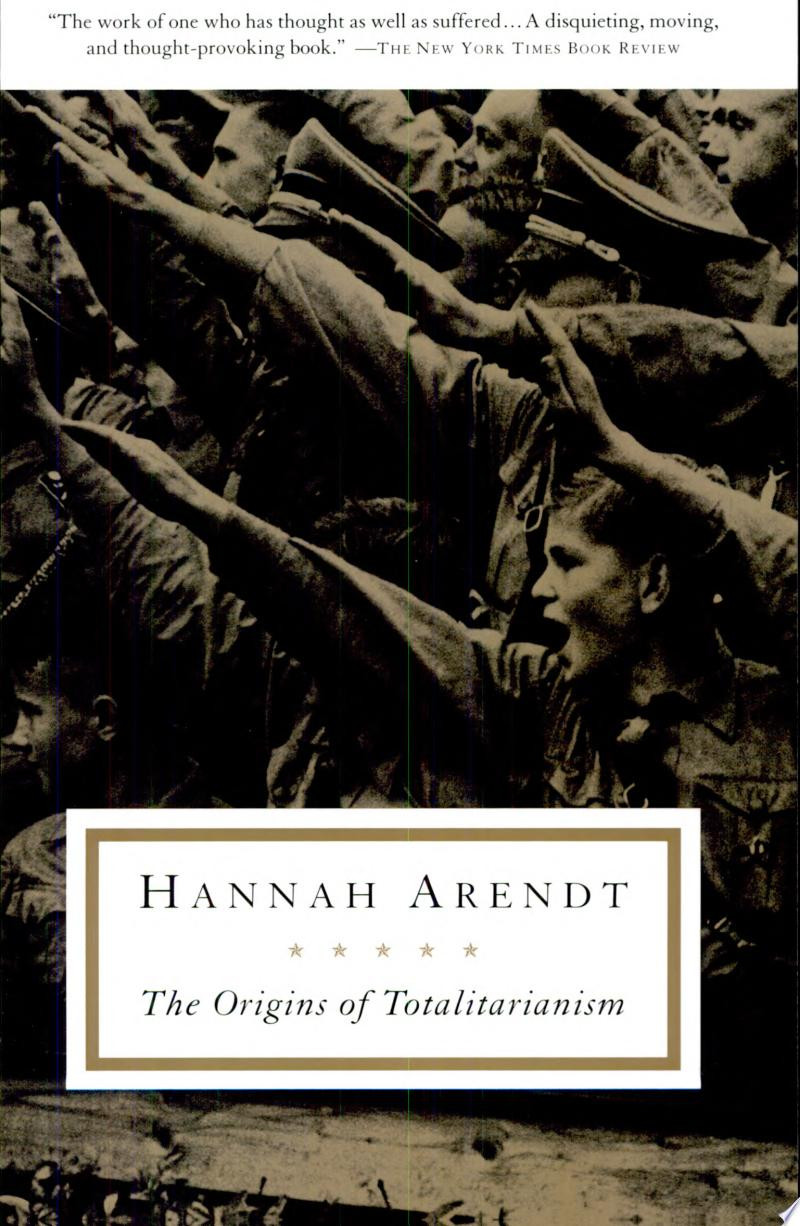 The Origins of Totalitarianism cover
